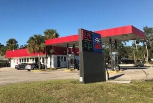 Bank owned Foreclosed Gas Station Central Florida